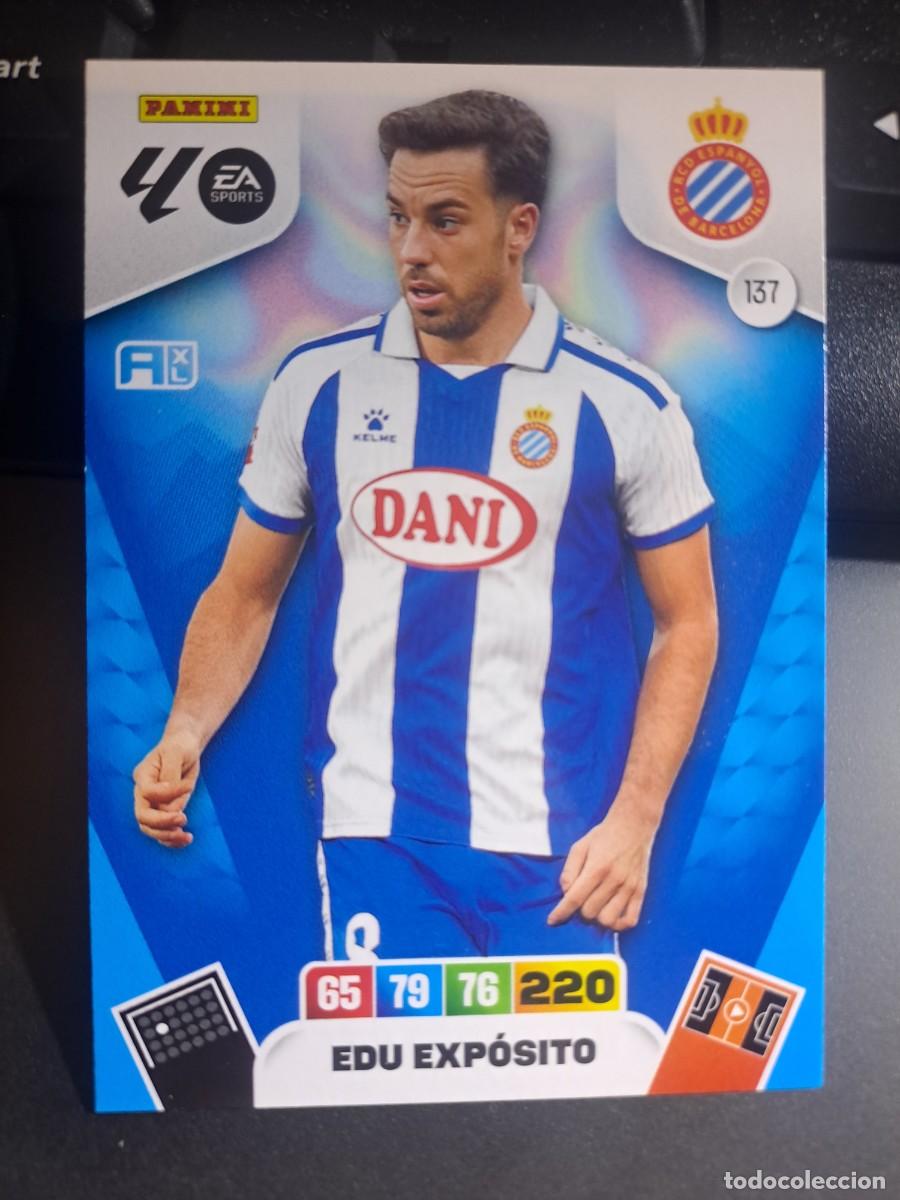 Coleccionismo Cromos antiguos: ADRENALYN XL EDU EXPOSITO 137 ESPANYOL ESPA&Ntilde;OL CROMO LIGA 2025 2026 25 26 PANINI