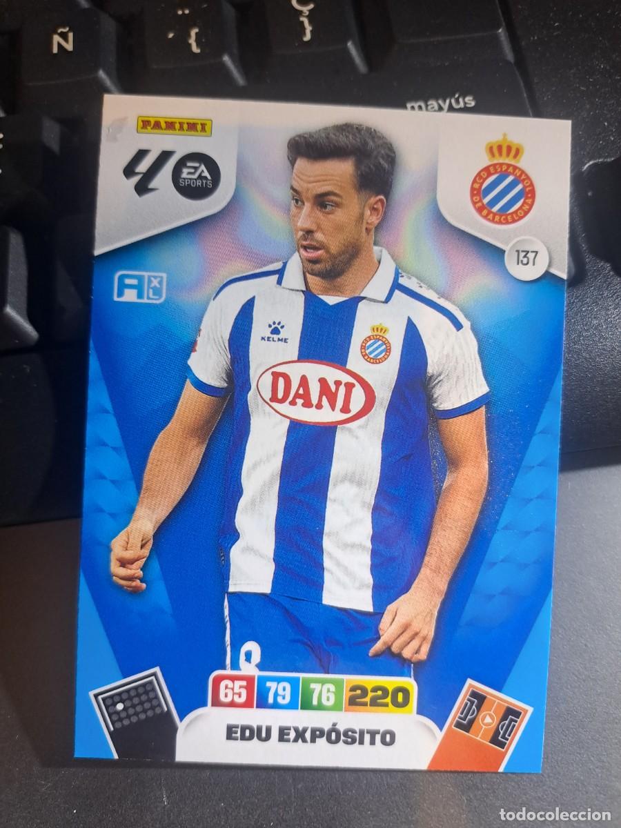Collectable Antique Stickers: ADRENALYN XL EDU EXPOSITO 137 ESPANYOL ESPA&Ntilde;OL CROMO LIGA 2025 2026 25 26 PANINI