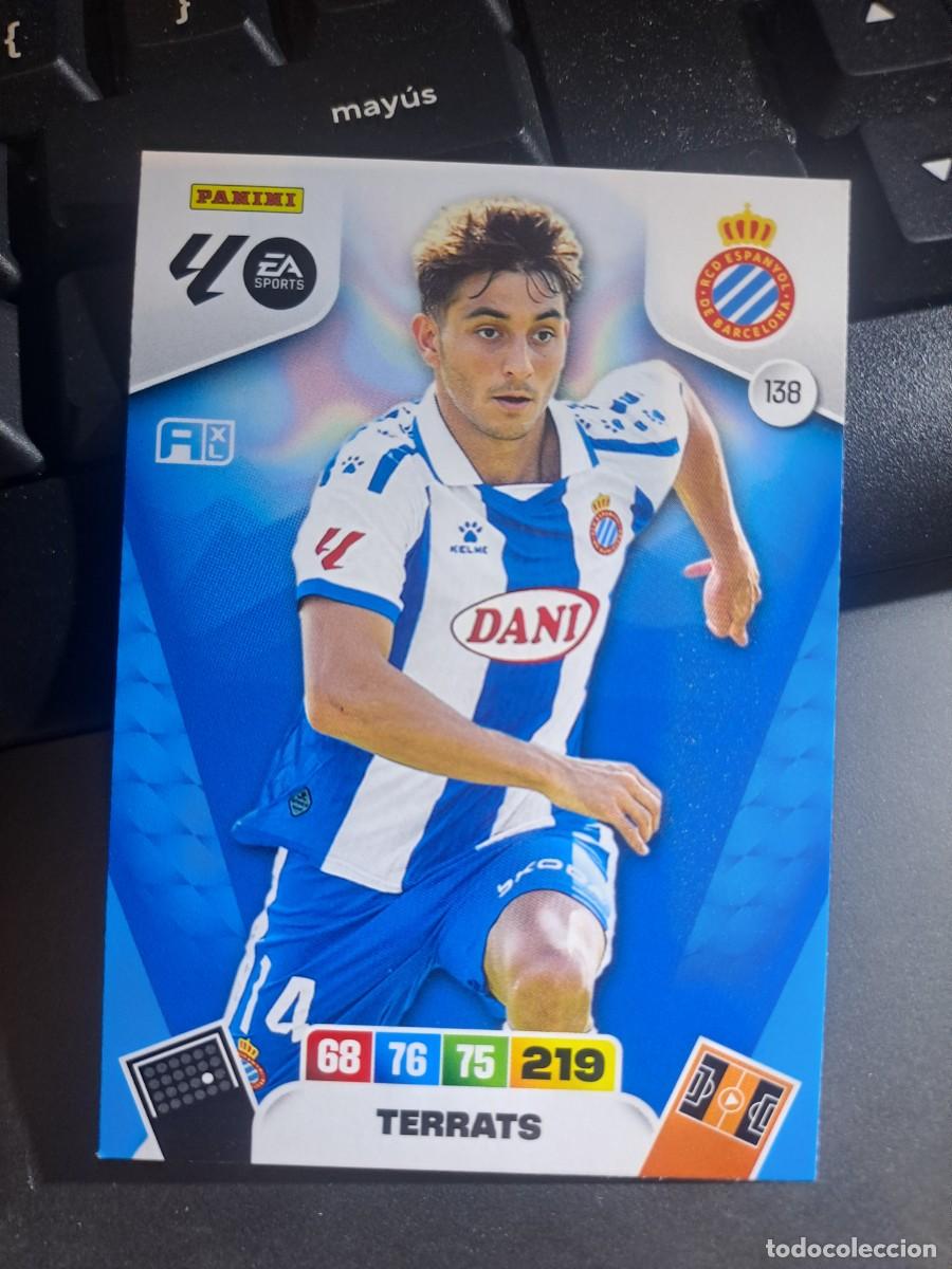 Collectionnisme Cartes &agrave; collectionner anciennes: ADRENALYN XL TERRATS 138 ESPANYOL ESPA&Ntilde;OL CROMO LIGA 2025 2026 25 26 PANINI
