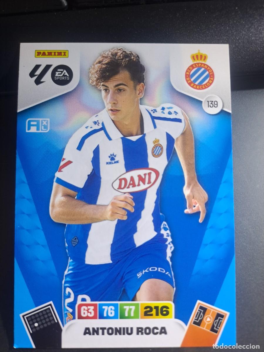 Collectable Antique Stickers: ADRENALYN XL ANTONIU ROCA 139 ESPANYOL ESPA&Ntilde;OL CROMO LIGA 2025 2026 25 26 PANINI