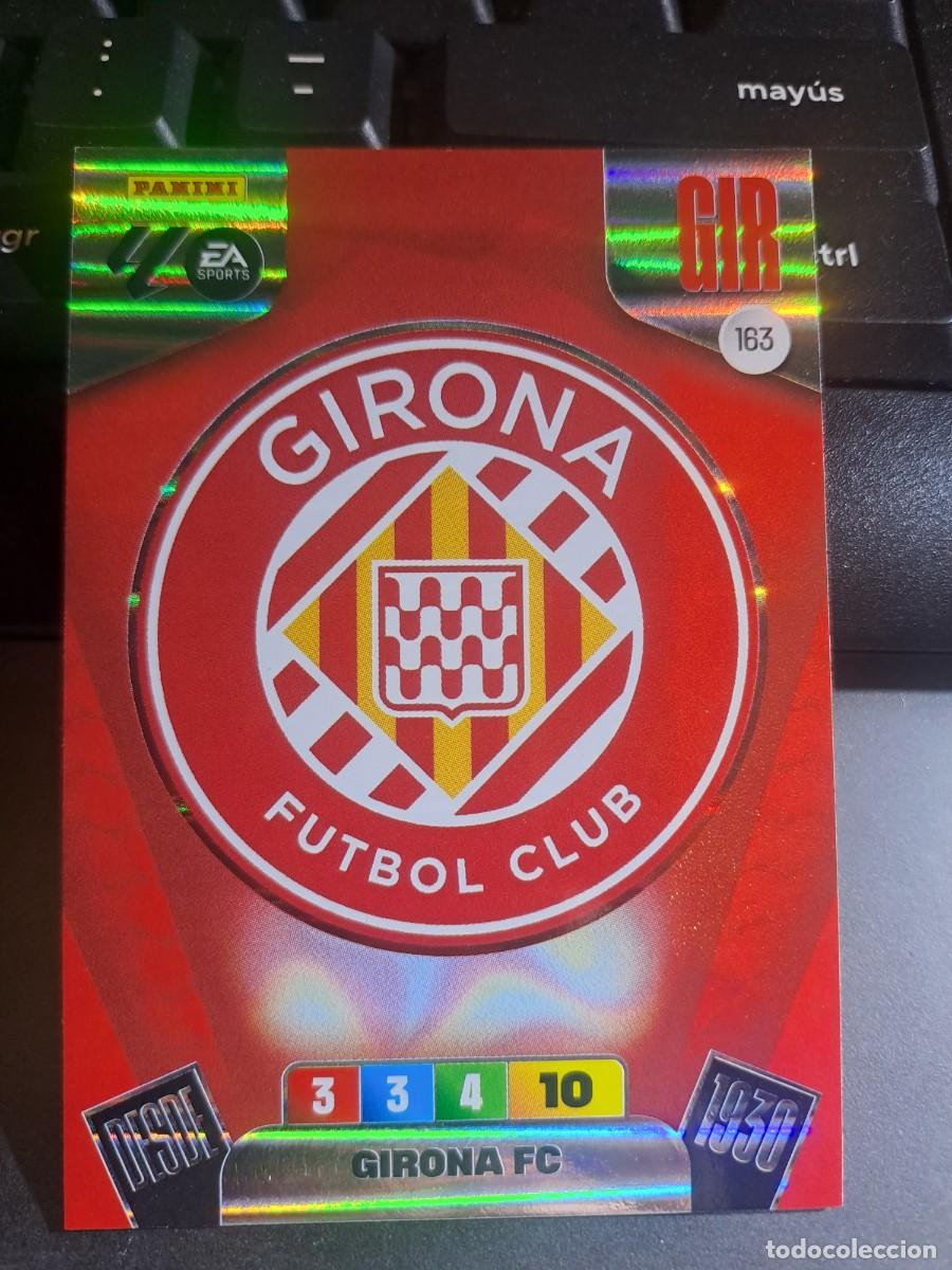Coleccionismo Cromos antiguos: ADRENALYN XL ESCUDO GIRONA 163 CROMO LIGA 2025 2026 25 26 PANINI