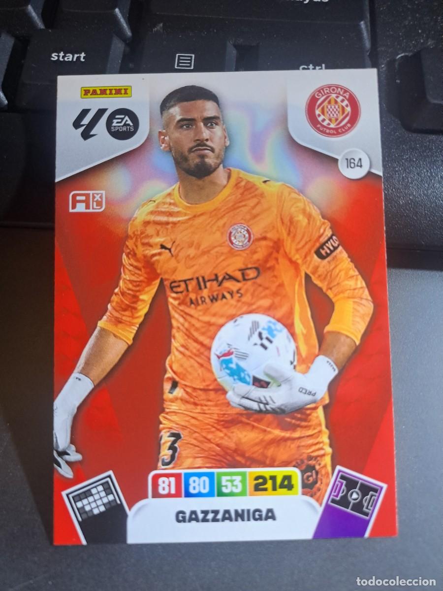 Coleccionismo Cromos antiguos: ADRENALYN XL GAZZANIGA 164 GIRONA CROMO LIGA 2025 2026 25 26 PANINI