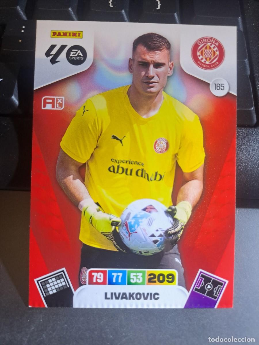 Coleccionismo Cromos antiguos: ADRENALYN XL LIVAKOVIC 165 GIRONA ERROR VER FOTOS CROMO LIGA 2025 2026 25 26 PANINI