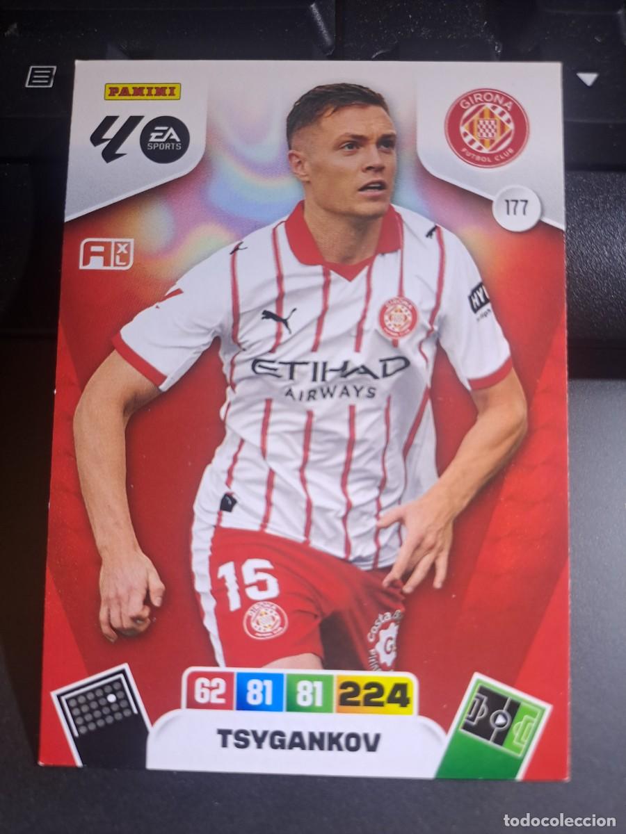 Coleccionismo Cromos antiguos: ADRENALYN XL TSYGANKOV 177 GIRONA CROMO LIGA 2025 2026 25 26 PANINI