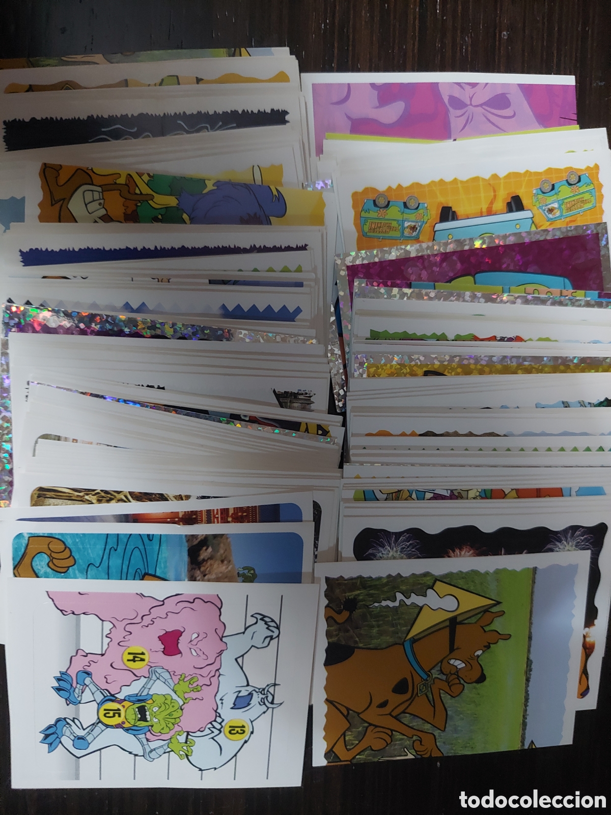 Coleccionismo Cromos antiguos: 137 cromos coleccion SCOOBY-DOO Panini como nuevos