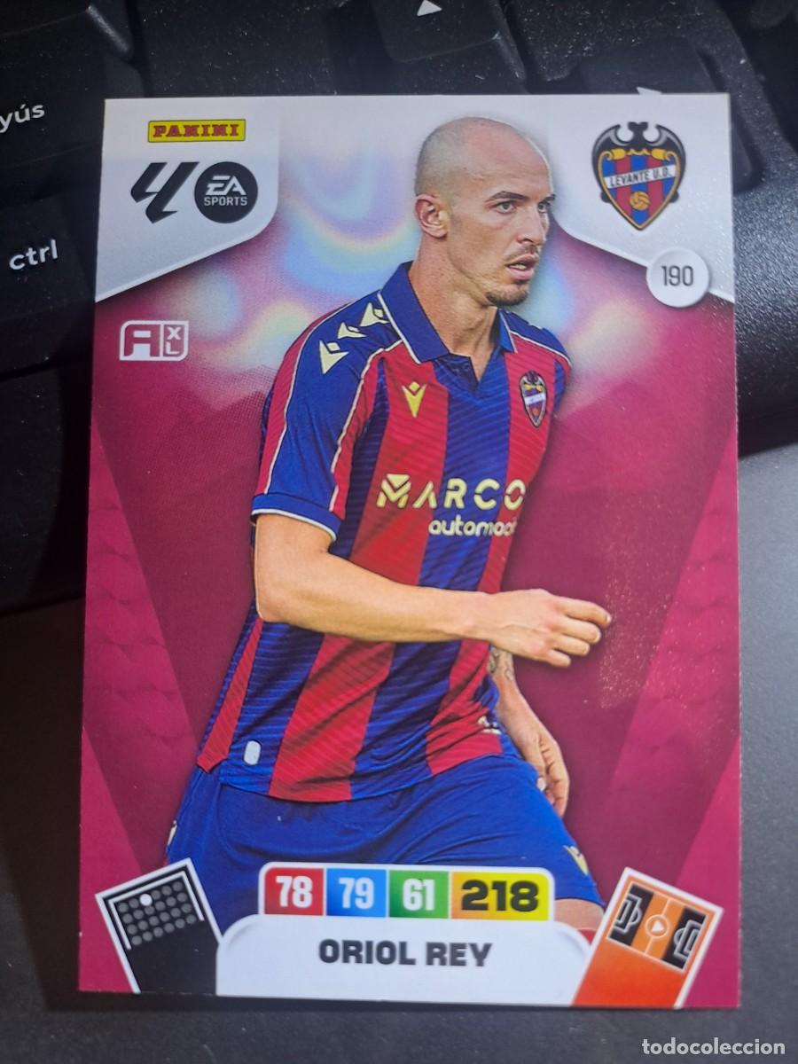 Collectable Antique Stickers: ADRENALYN XL ORIOL REY 190 LEVANTE CROMO LIGA 2025 2026 25 26 PANINI