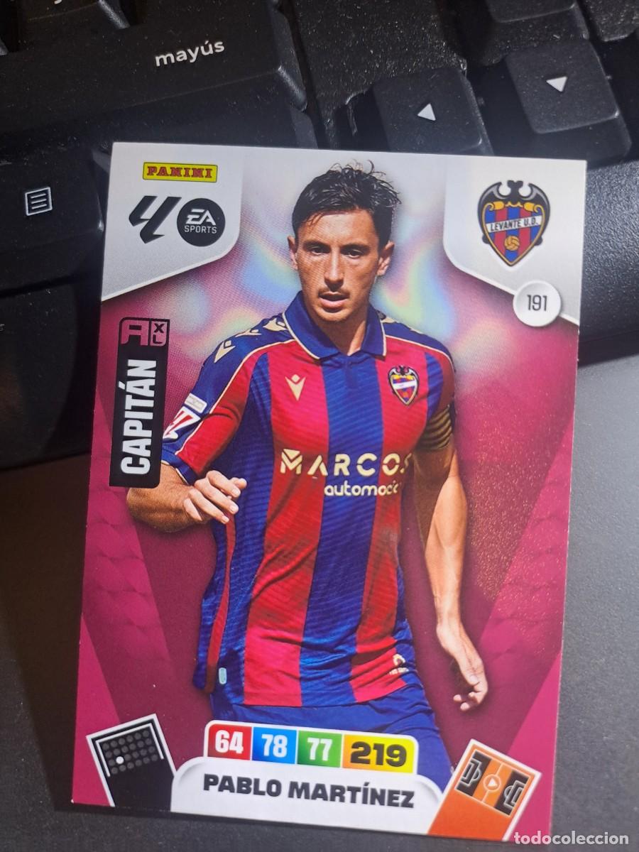Sammeln alte Sammelbilder: ADRENALYN XL PABLO MARTINEZ 191 LEVANTE CROMO LIGA 2025 2026 25 26 PANINI