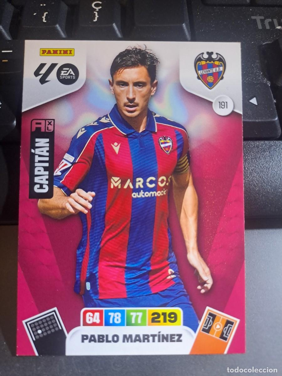 Sammeln alte Sammelbilder: ADRENALYN XL PABLO MARTINEZ 191 LEVANTE CROMO LIGA 2025 2026 25 26 PANINI