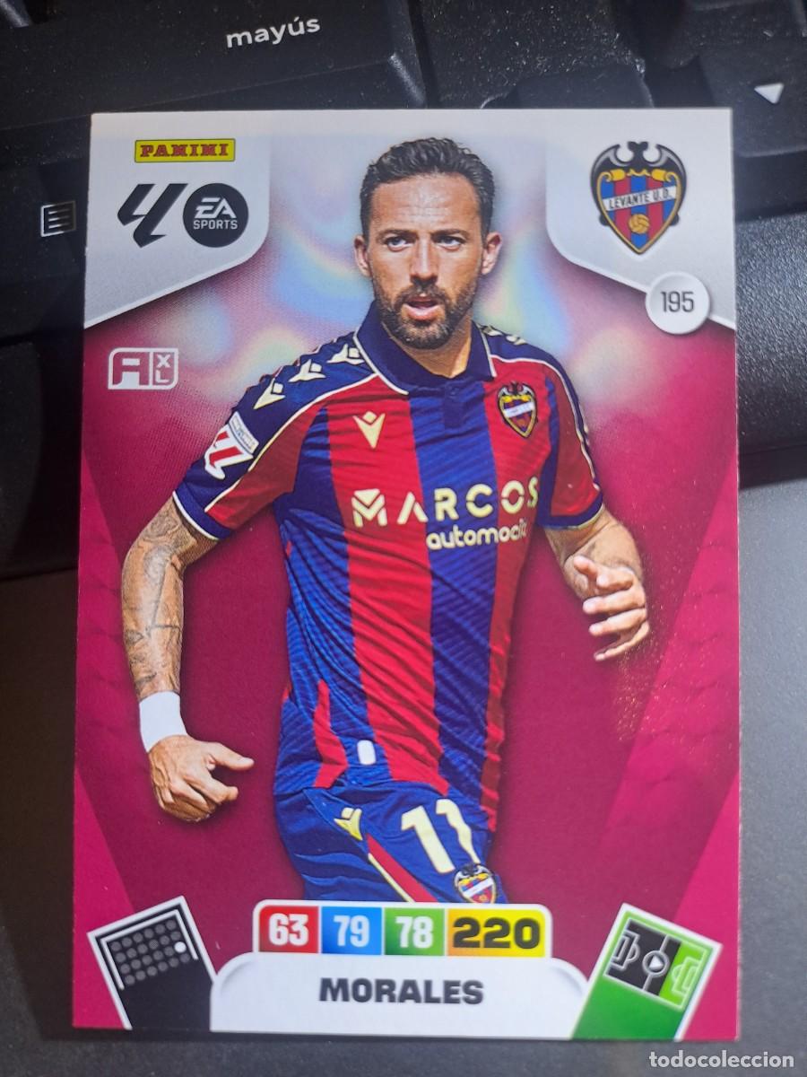 Coleccionismo Cromos antiguos: ADRENALYN XL MORALES 195 LEVANTE CROMO LIGA 2025 2026 25 26 PANINI