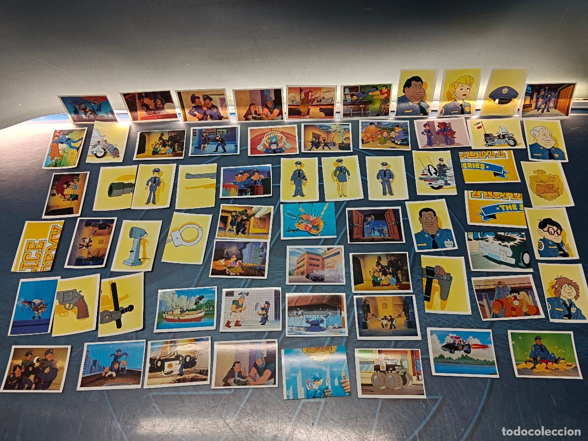 Coleccionismo Cromos antiguos: 60 cromos sin repetir, police academy the series