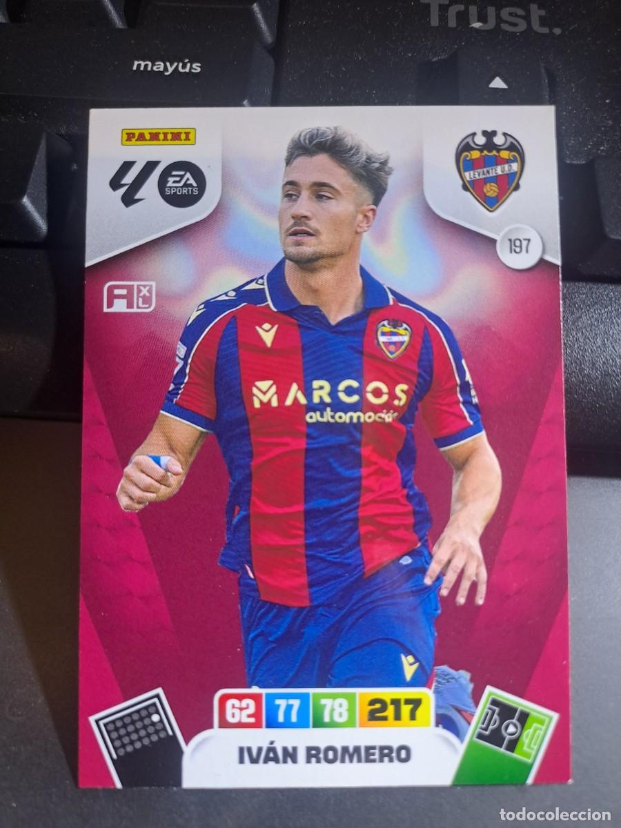 Coleccionismo Cromos antiguos: ADRENALYN XL IVAN ROMERO 197 LEVANTE CROMO LIGA 2025 2026 25 26 PANINI