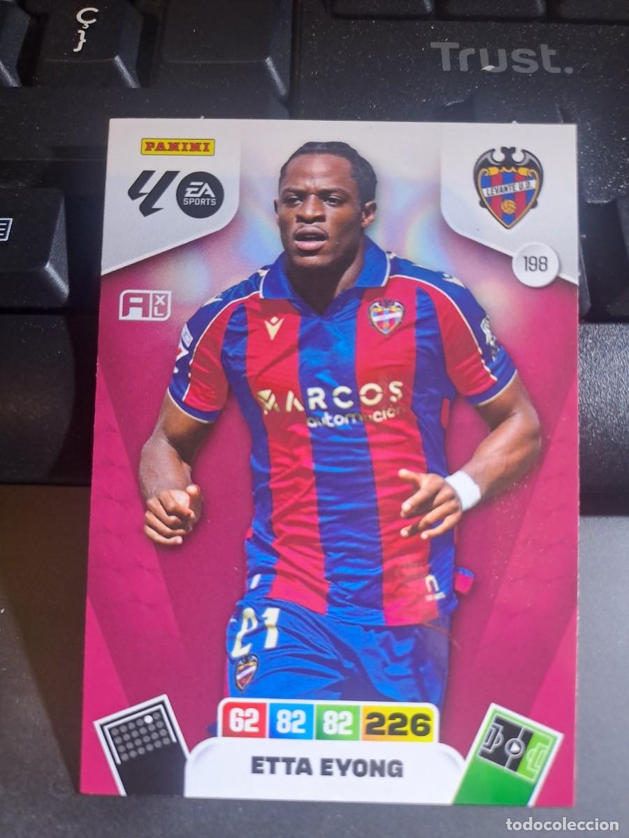 Coleccionismo Cromos antiguos: ADRENALYN XL ETTA EYONG 198 LEVANTE CROMO LIGA 2025 2026 25 26 PANINI
