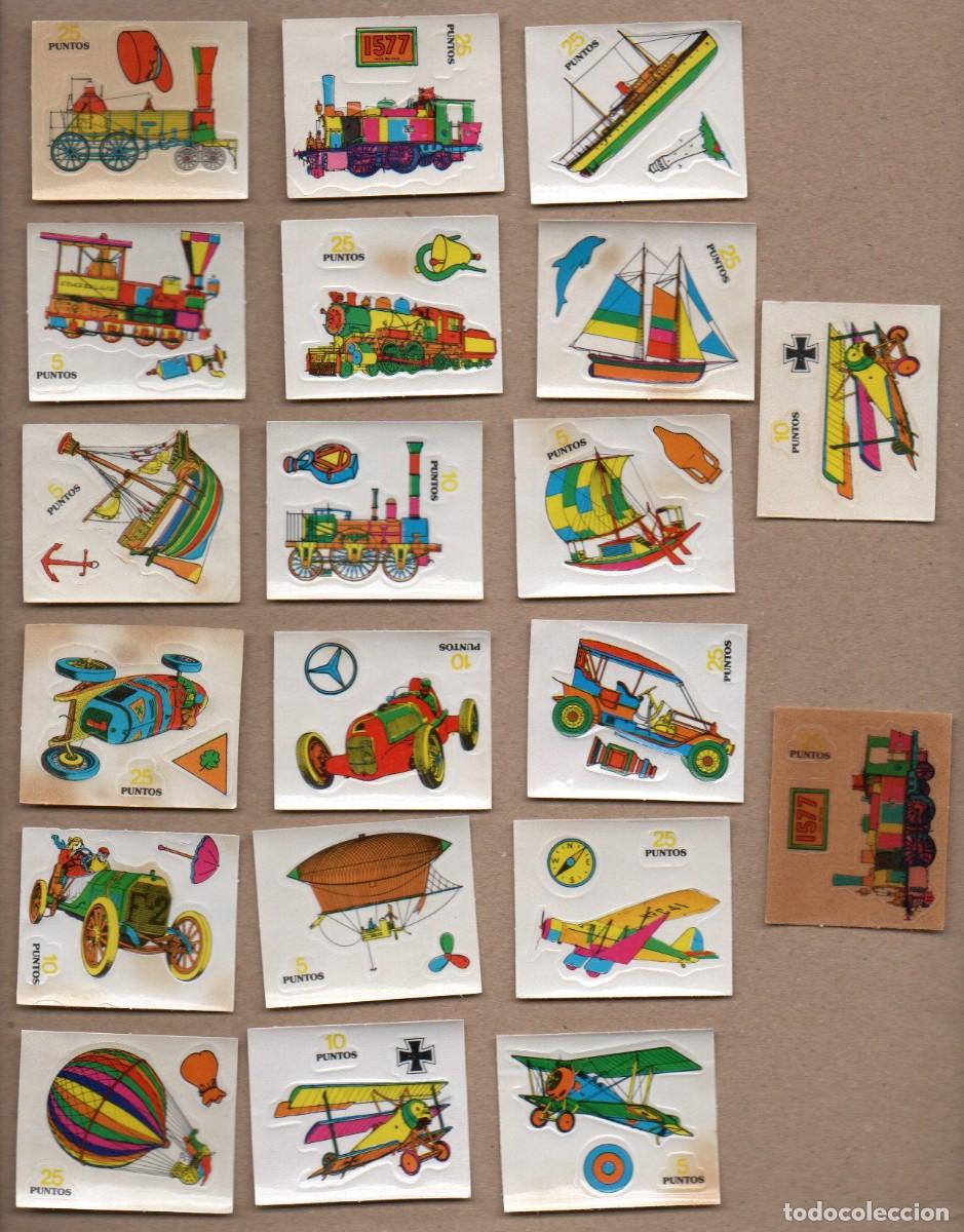 Coleccionismo Cromos antiguos: LOTE DE 20 CROMOS BOLLYCAO, CROMOLOCOMOCION. SIN PEGAR.