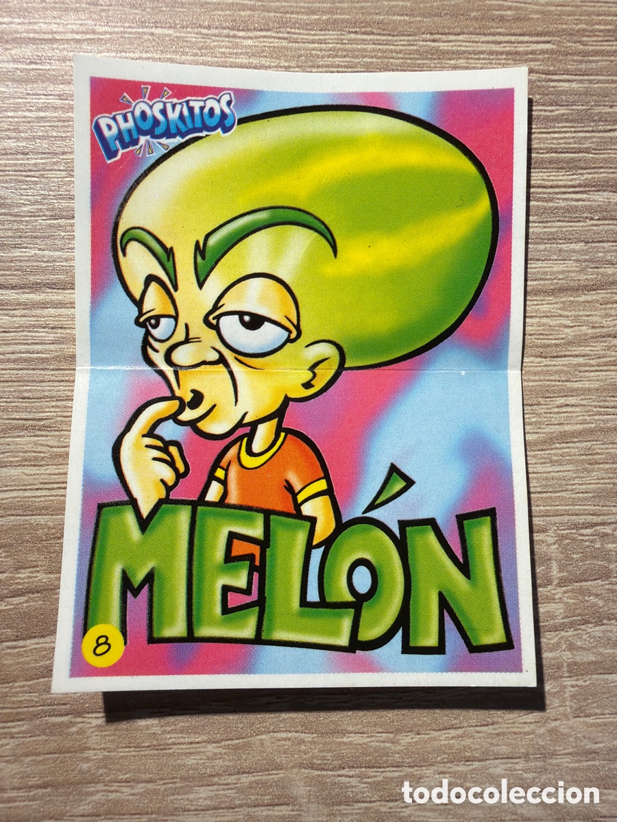 Coleccionismo Cromos antiguos: Phoskitos cromo pegatina