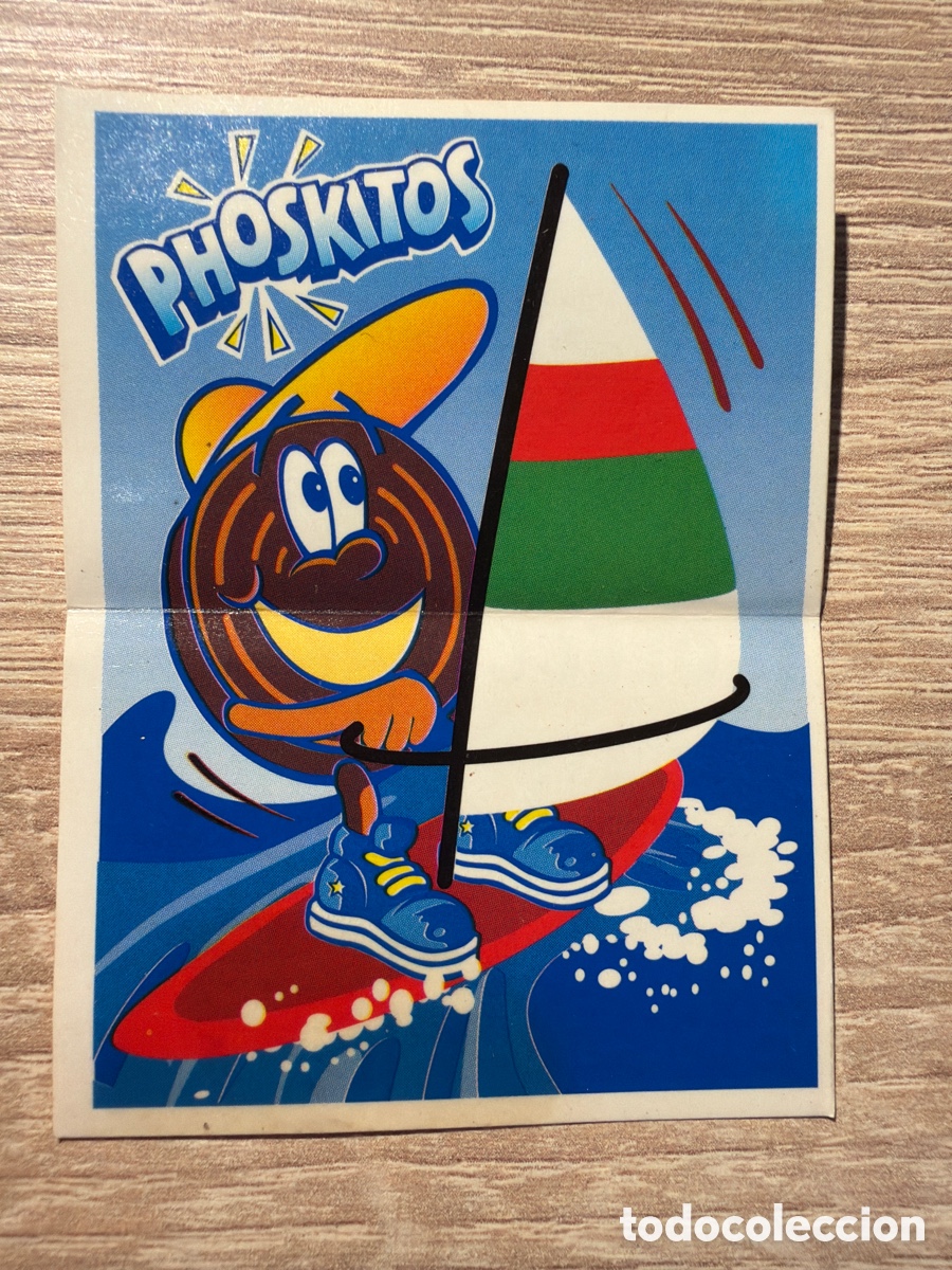 Coleccionismo Cromos antiguos: Cromo pegatina Phoskitos