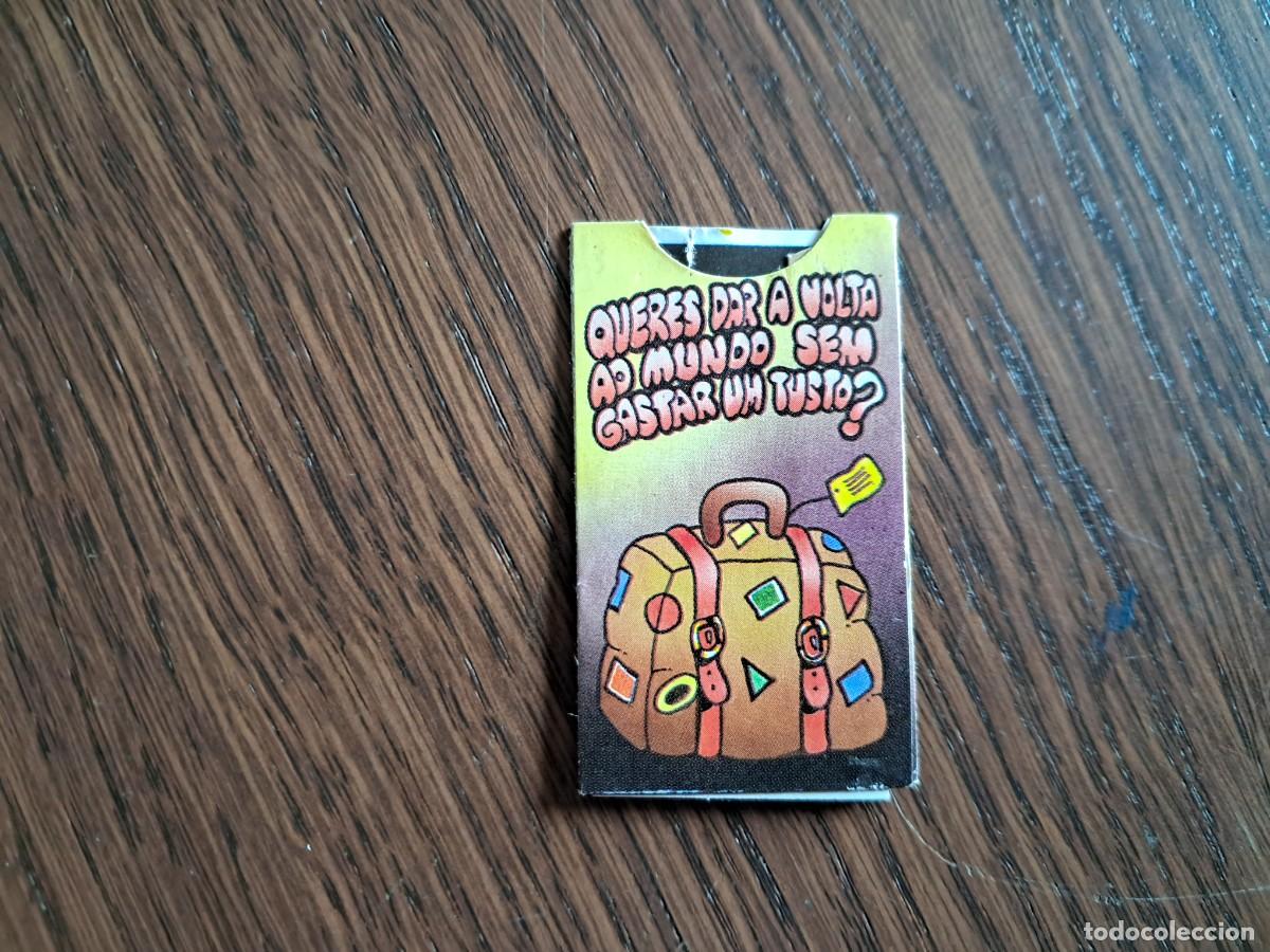 Collectable Antique Stickers: Cromo saca chistes Bollycao Portugal, n&ordm; 8 ( saca piadas) Quieres dar a volta ao mundo ...