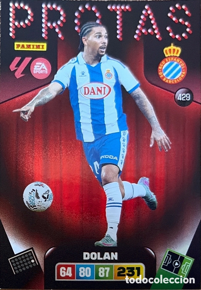 Coleccionismo Cromos antiguos: 429.- DOLAN -PROTAS- (ESPANYOL) ADRENALYN XL LIGA 2025/26 (PANINI)