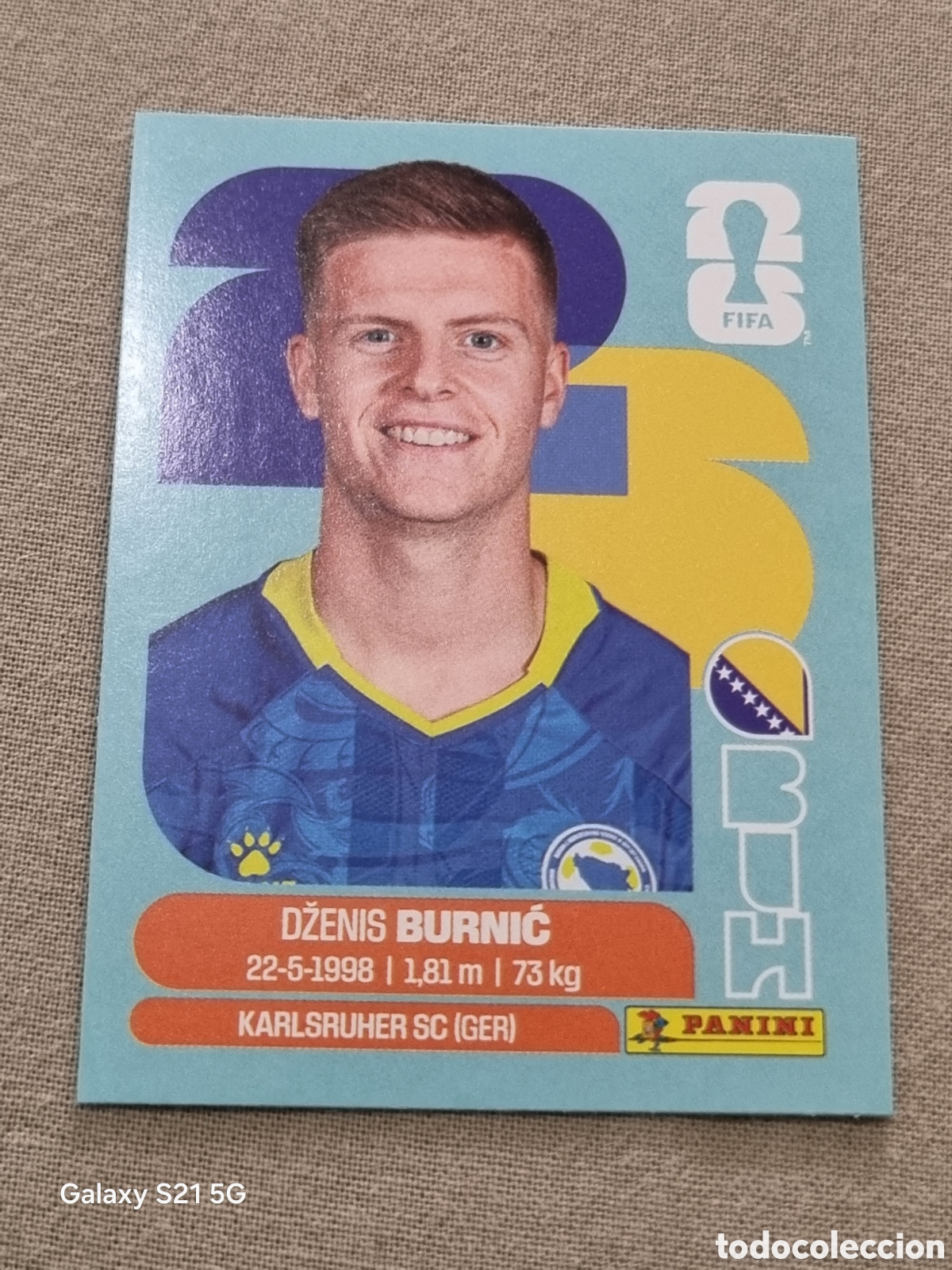 Coleccionismo Cromos antiguos: 14 - BURNIC , BOSNIA FIFA WORLD CUP 2026