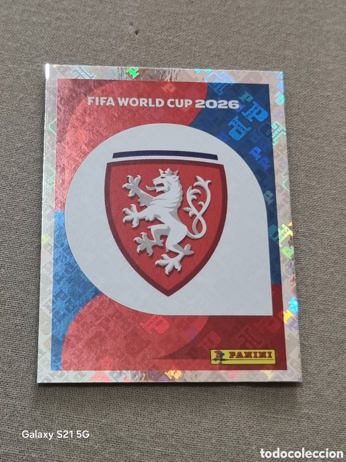 Coleccionismo Cromos antiguos: 1 - ESCUDO REP&Uacute;BLICA CHECA FIFA WORLD CUP 2026
