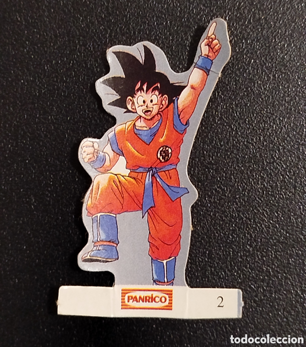 Coleccionismo Cromos antiguos: PANRICO CROMO TROQUELADO # 2 DRAGON BALL BOLA DE DRAGON DRAC PEGATINA ADHESIVO