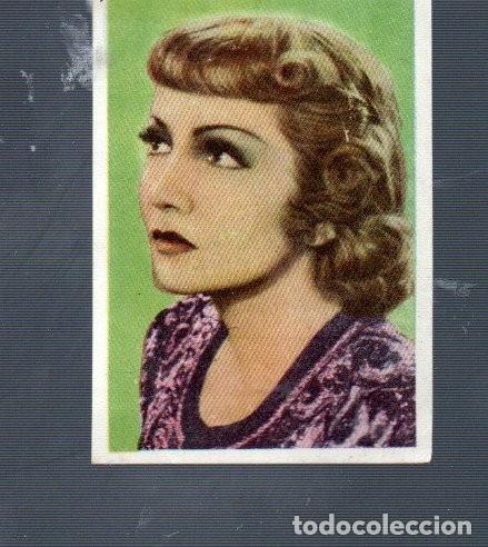 Coleccionismo Cromos antiguos: CROMO CINEFOTO EDITORIAL BRUGUERA HOJA F-16 - A N&ordm; 6 CLAUDETTE COLBERT DEL A&Ntilde;O 43
