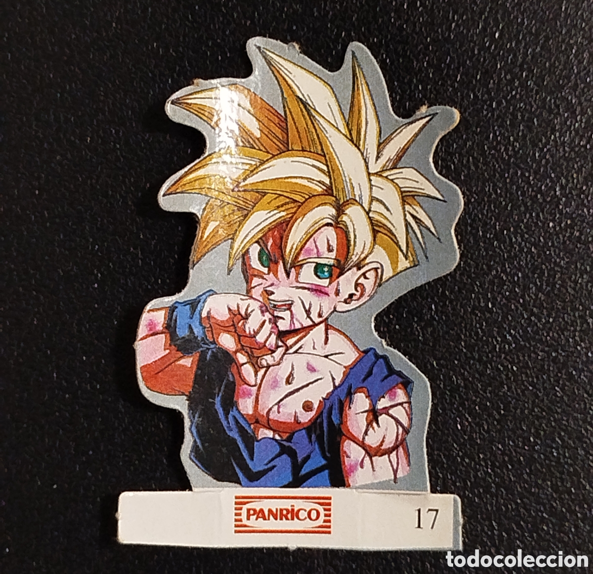 Coleccionismo Cromos antiguos: PANRICO CROMO TROQUELADO # 17 DRAGON BALL BOLA DE DRAGON DRAC PEGATINA ADHESIVO
