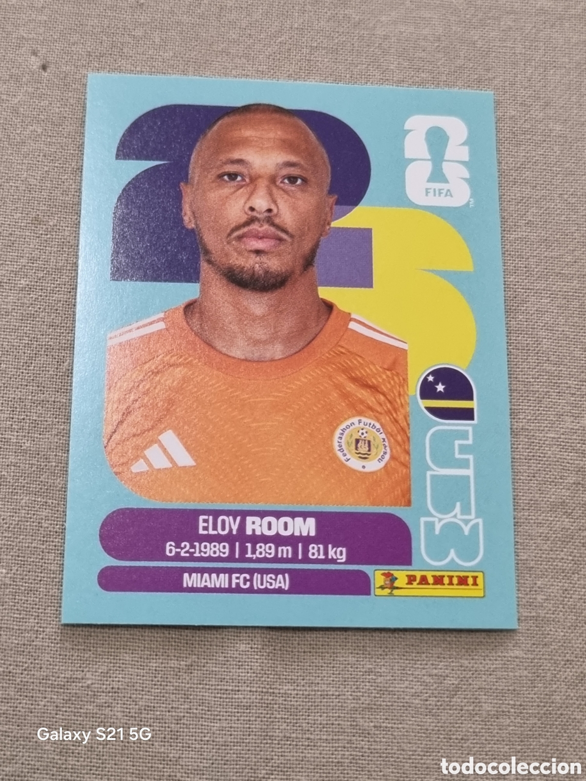 Coleccionismo Cromos antiguos: 2 - ROOM , CURACAO FIFA WORLD CUP 2026