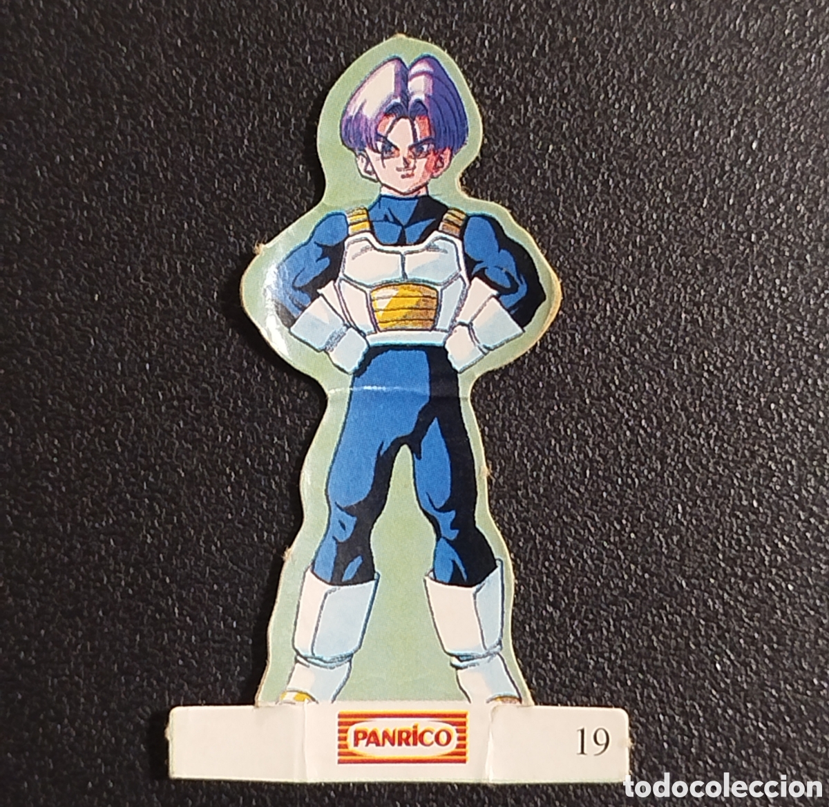 Coleccionismo Cromos antiguos: PANRICO CROMO TROQUELADO # 19 DRAGON BALL BOLA DE DRAGON DRAC PEGATINA ADHESIVO