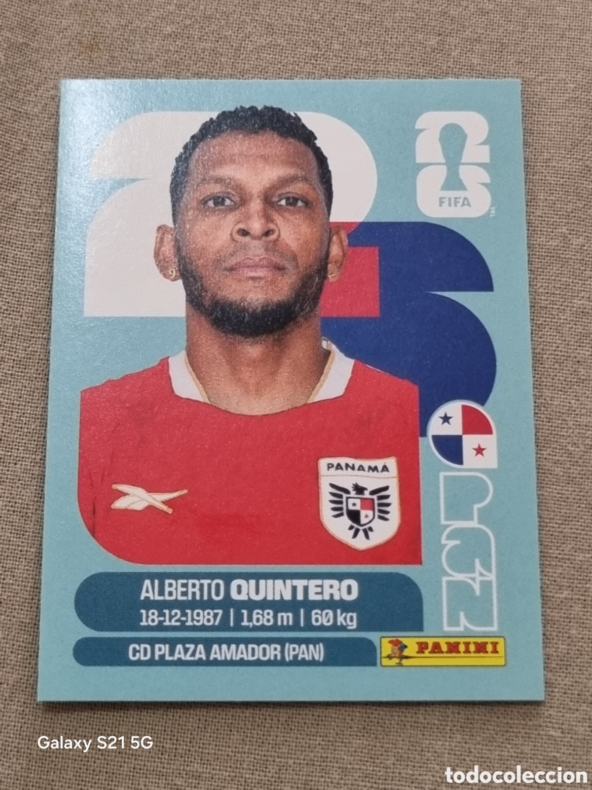 Coleccionismo Cromos antiguos: 20 - QUINTERO, PANAM&Aacute; FIFA WORLD CUP 2026