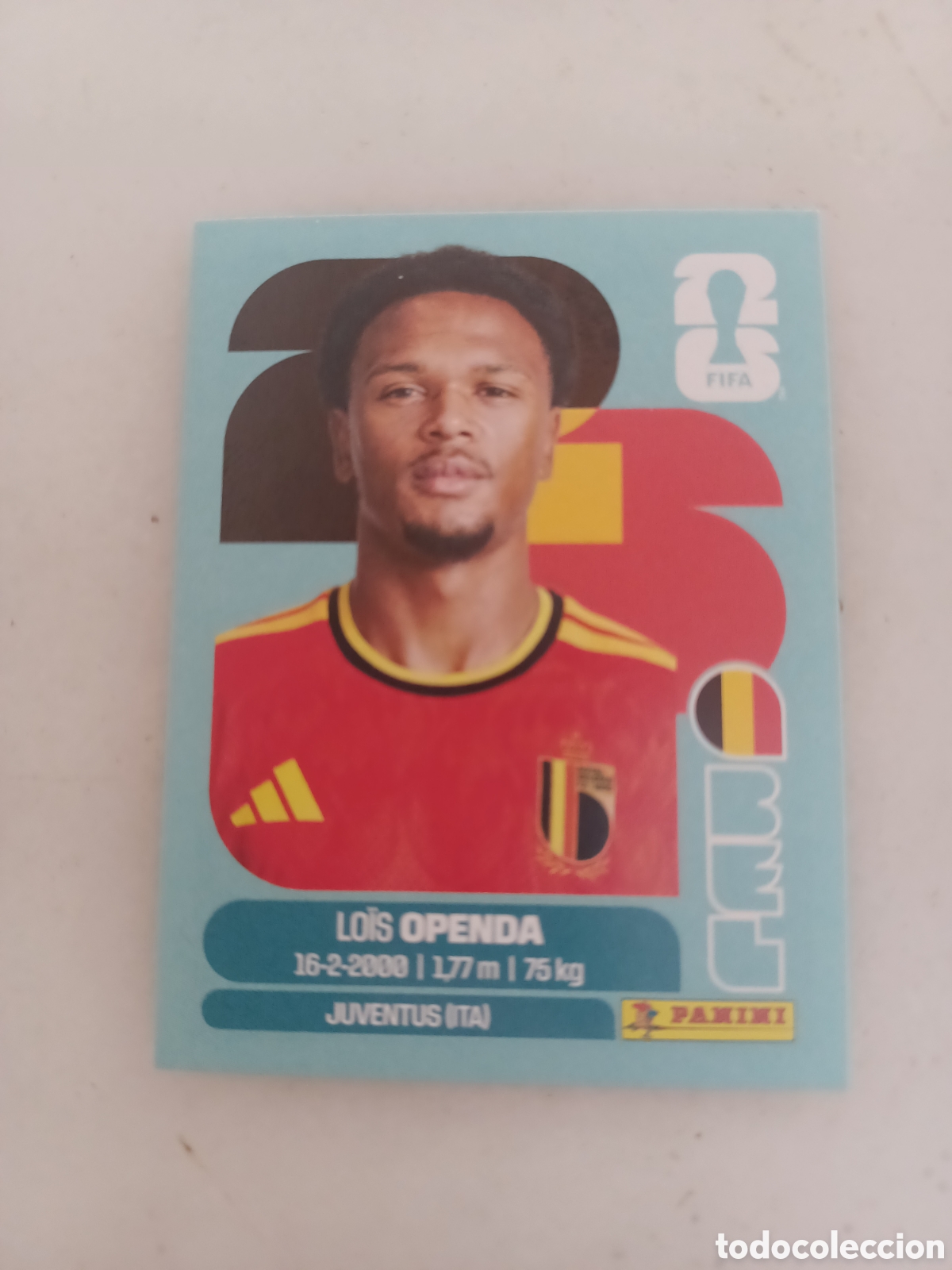 Coleccionismo Cromos antiguos: Cromo sticker mundial 2026 openda B&eacute;lgica 19