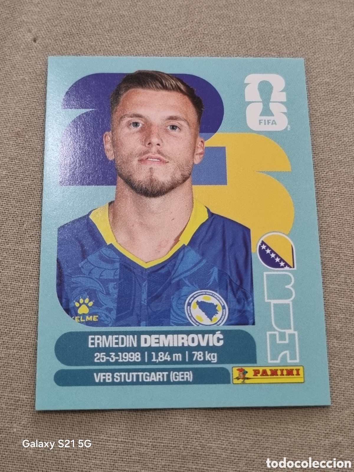 Coleccionismo Cromos antiguos: 17 - DEMIROVIC , BOSNIA FIFA WORLD CUP 2026