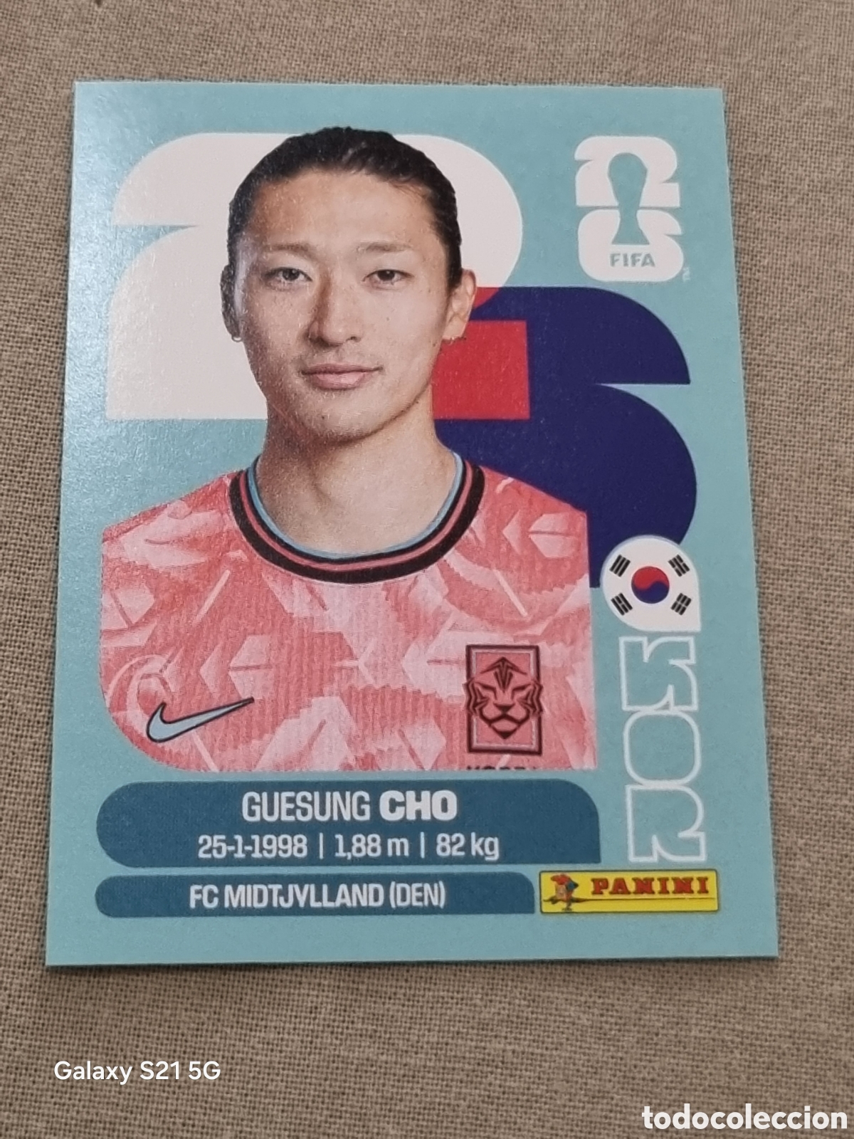 Coleccionismo Cromos antiguos: 17 - CHO , KOREA FIFA WORLD CUP 2026