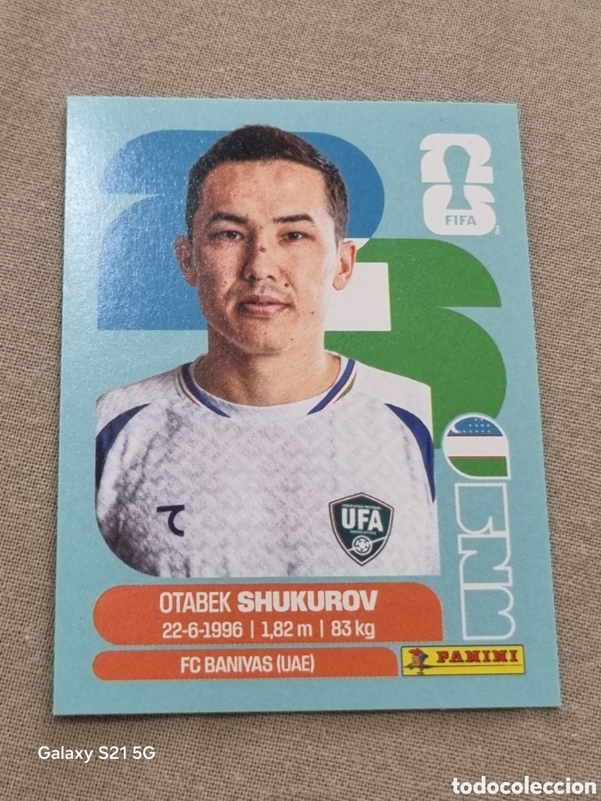 Coleccionismo Cromos antiguos: 11 - SHUKUROV , UZBEKIST&Aacute;N FIFA WORLD CUP 2026