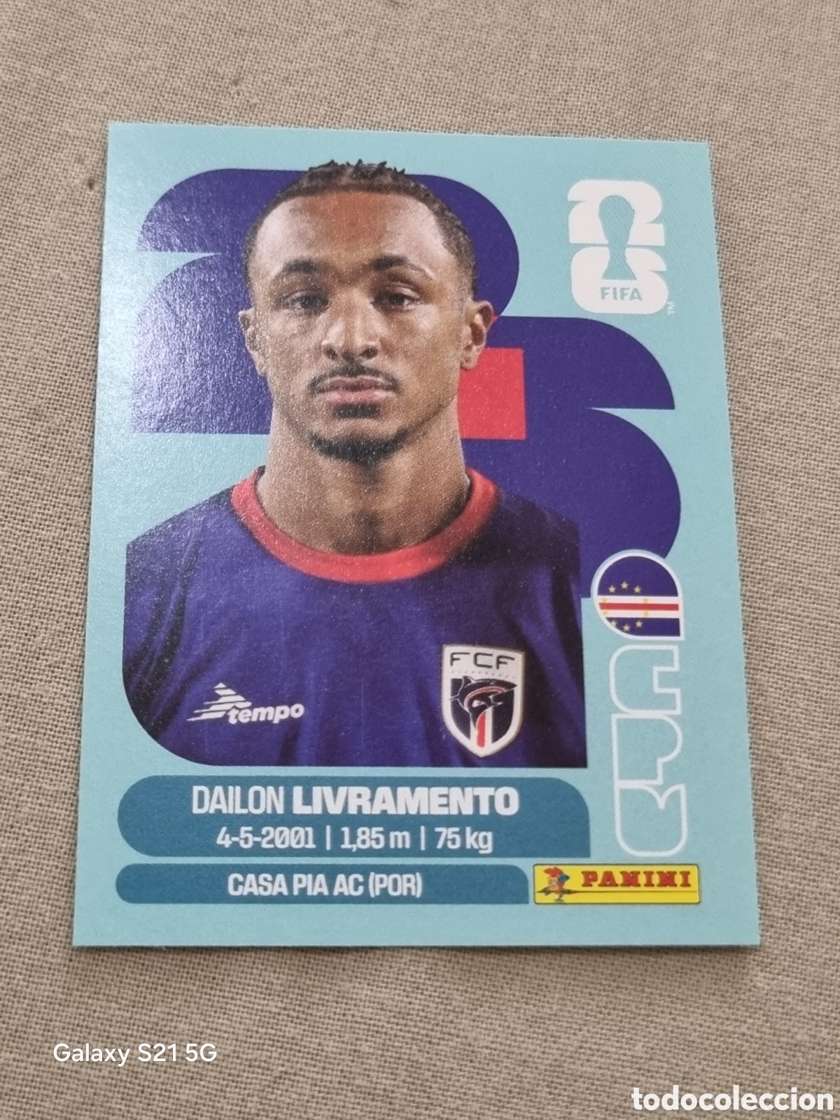 Coleccionismo Cromos antiguos: 18 - LIVRAMENTO , CABO VERDE FIFA WORLD CUP 2026