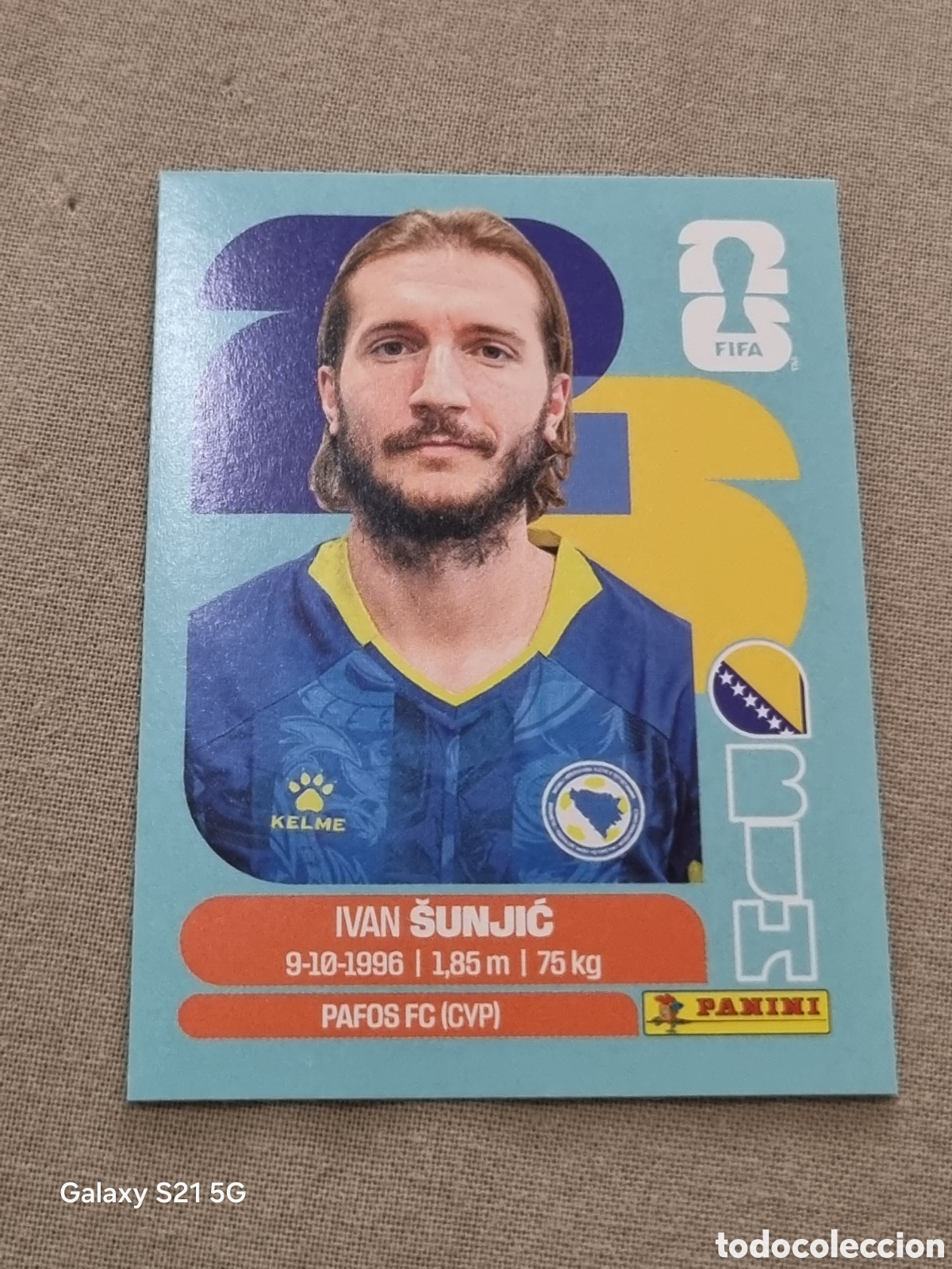 Coleccionismo Cromos antiguos: 11 - SUNJIC , BOSNIA FIFA WORLD CUP 2026