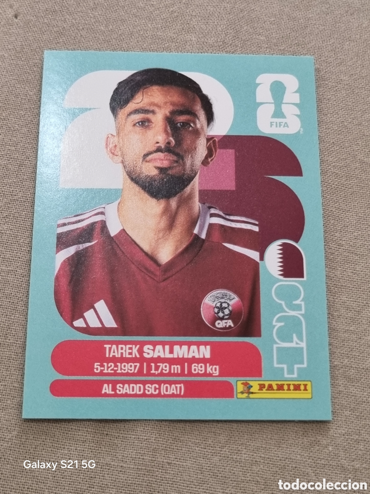 Coleccionismo Cromos antiguos: 8 - SALMAN , QATAR FIFA WORLD CUP 2026