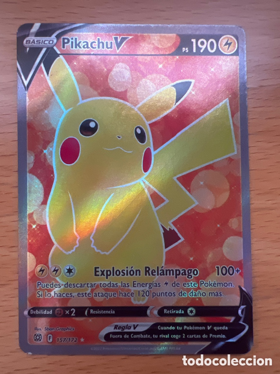 Collezionismo Figurine antiche: Pikachu V en espa&ntilde;ol