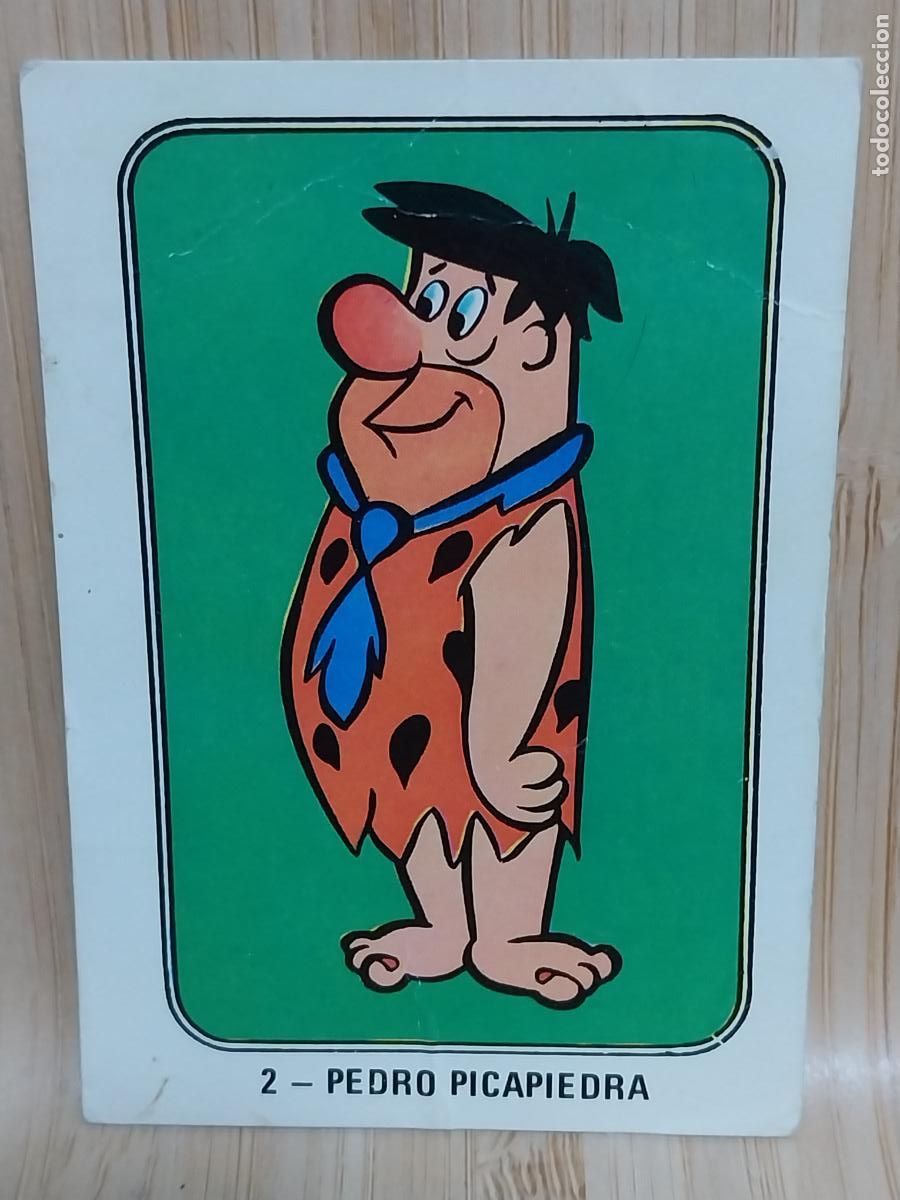 Collezionismo Figurine antiche: PABLO PICAPIEDRA FESTIVAL A&Ntilde;O 1971 FHER CROMO 2 RECUPERADO