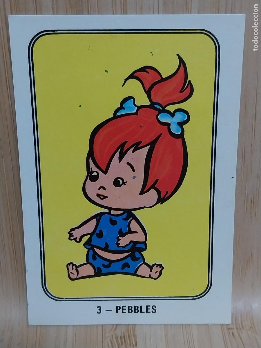 Collezionismo Figurine antiche: PEBBLES PICAPIEDRA FESTIVAL A&Ntilde;O 1971 FHER CROMO 3 RECUPERADO