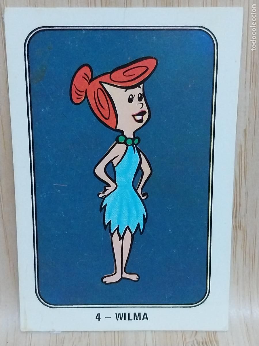 Collezionismo Figurine antiche: WILMA PICAPIEDRA FESTIVAL A&Ntilde;O 1971 FHER CROMO 4 RECUPERADO