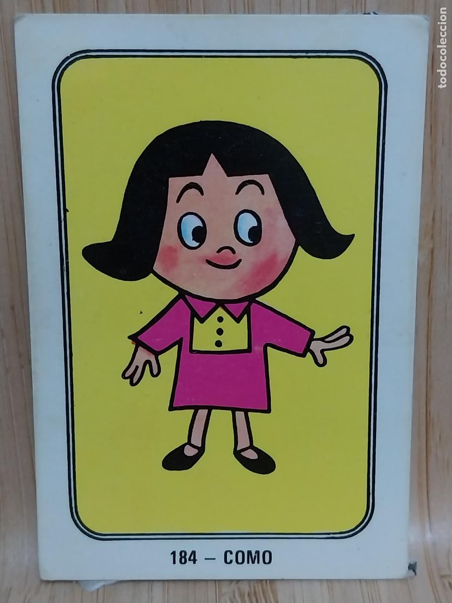 Coleccionismo Cromos antiguos: COMO FESTIVAL A&Ntilde;O 1971 FHER CROMO 184 RECUPERADO HANNA BARBERA