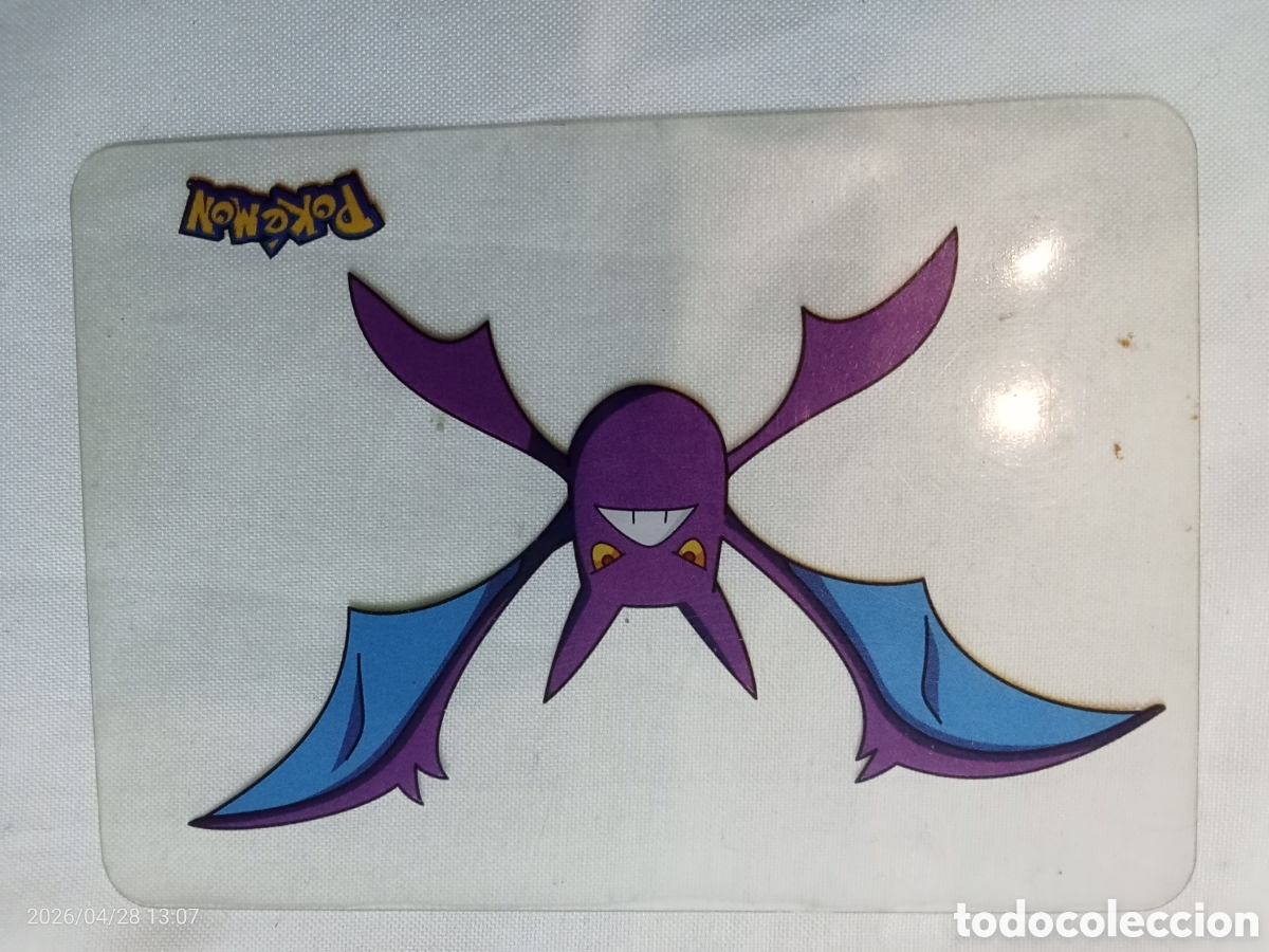 Colecionismo Cromos antigos: Carta cromos Pokemon Edibas, n-148