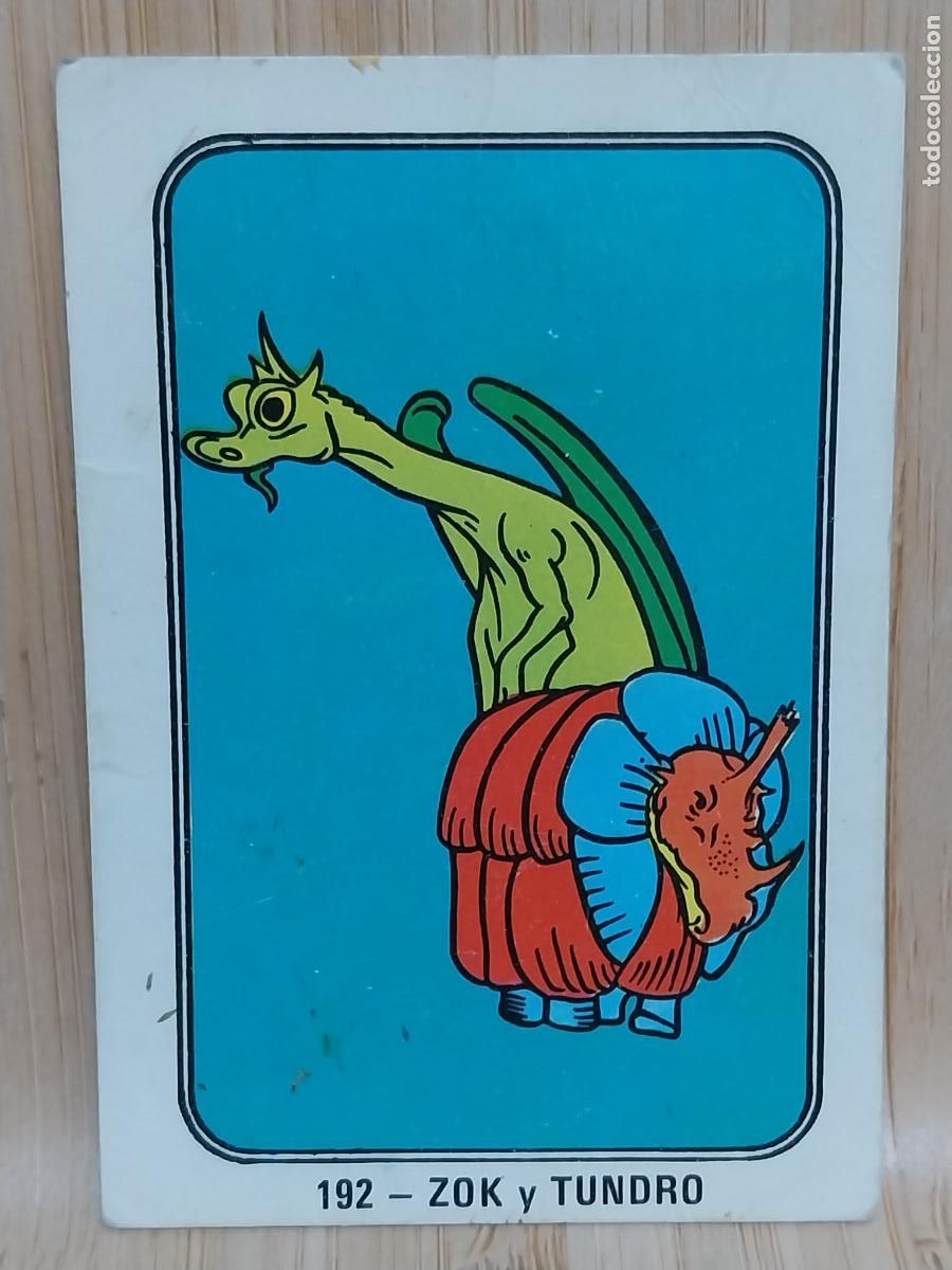 Coleccionismo Cromos antiguos: ZOK TUNDRO FESTIVAL A&Ntilde;O 1971 FHER CROMO 192 RECUPERADO HANNA BARBERA