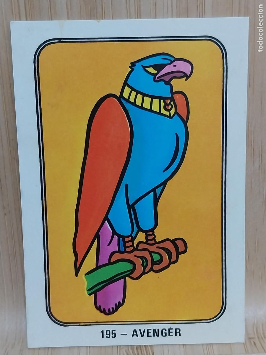 Coleccionismo Cromos antiguos: AVENGER FESTIVAL A&Ntilde;O 1971 FHER CROMO 195 RECUPERADO HANNA BARBERA