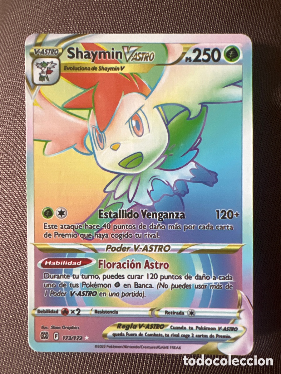 Colecionismo Cromos antigos: Shaymin V Astro 173/172