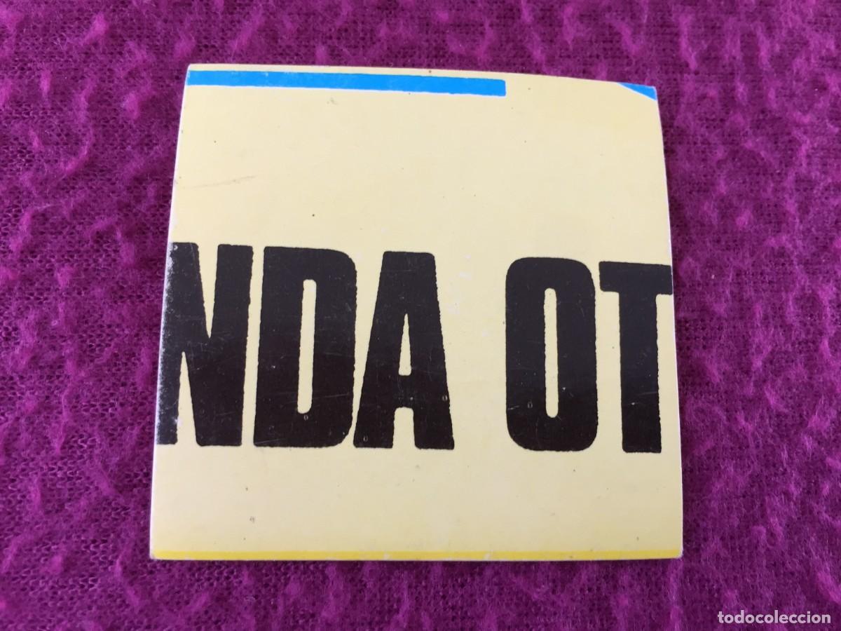 Colecionismo Cromos antigos: RARO CROMO PEGATINA ORIGINAL DEL PUZZLE DEL ALBUM DEL UN DOS TRES - SIN USO - SIN PEGAR