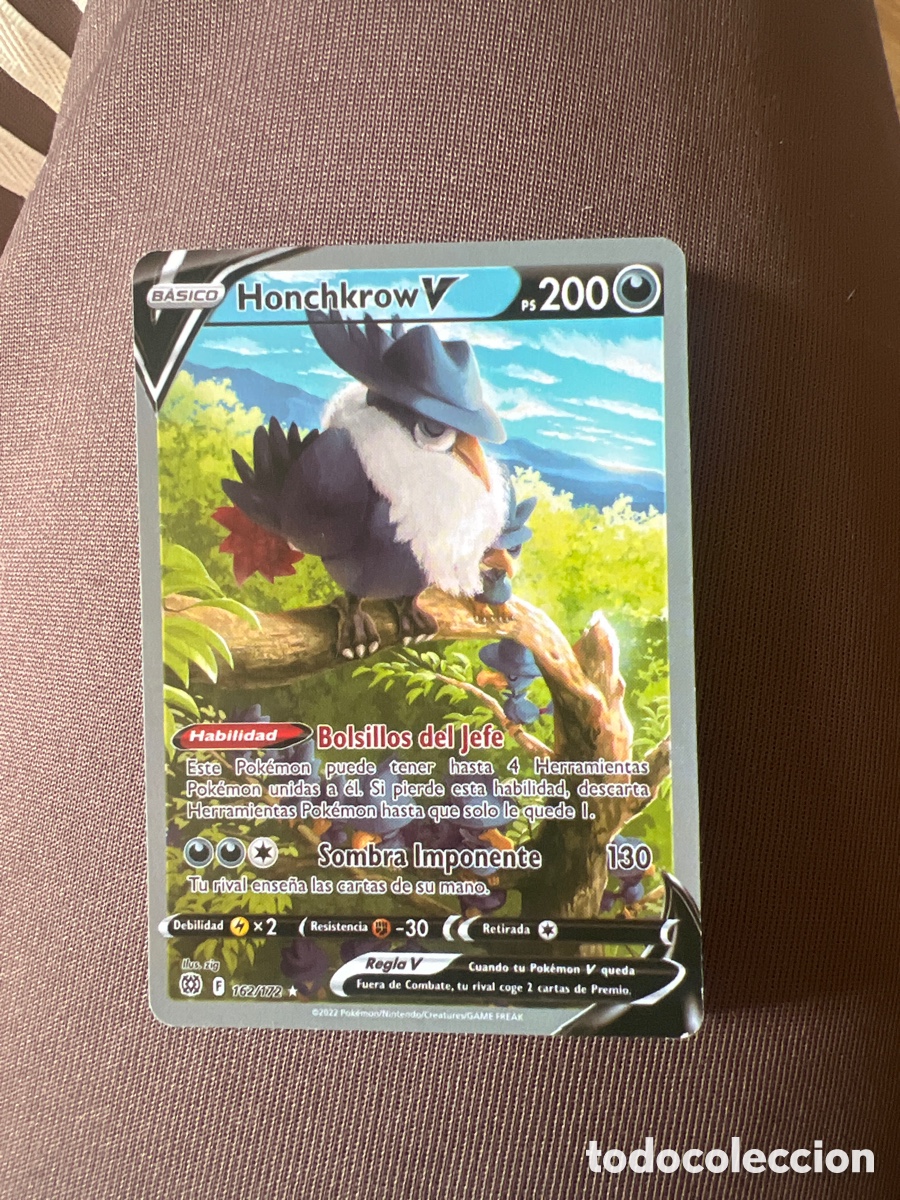 Coleccionismo Cromos antiguos: Honchkrow V 162/172 ////