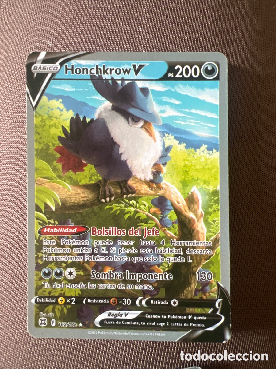 Coleccionismo Cromos antiguos: Honchkrow V 162/172 //////: