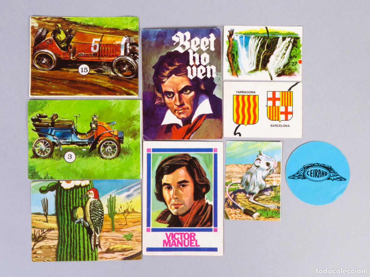 Colecionismo Cromos antigos: 7 cromos Todo &aacute;lbum Ed Bruguera 1972 V&iacute;ctor Manuel ver n&uacute;meros descripci&oacute;n