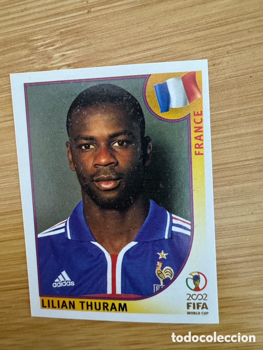 Coleccionismo Cromos antiguos: Lilian Thuram - n&deg;28 - Korea y Jap&oacute;n 2002